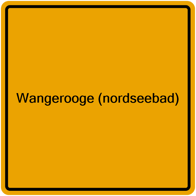 Einwohnermeldeamt24 Wangerooge (nordseebad)